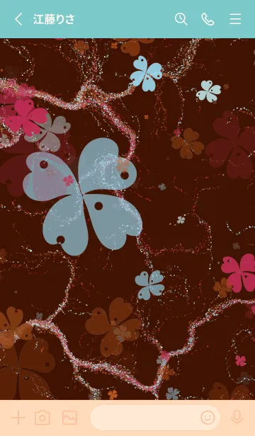 [LINE着せ替え] ちょっとした幸運なこと | クローバーの画像2