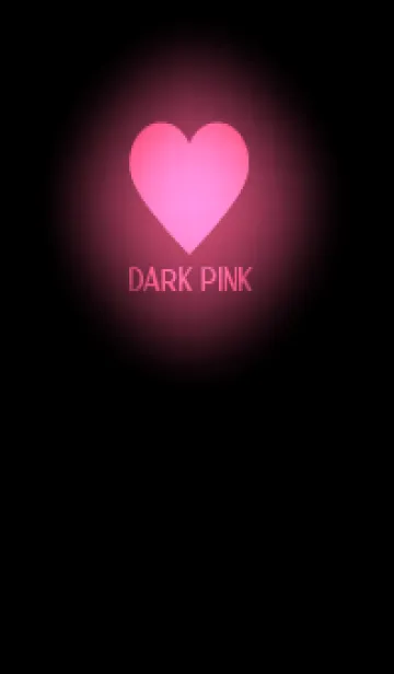 [LINE着せ替え] Dark Pink Light Theme V5 (JP)の画像1