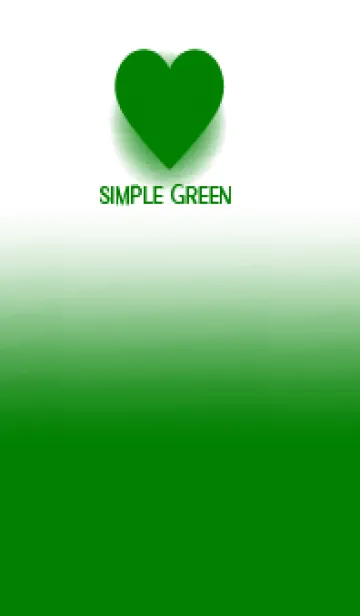 [LINE着せ替え] Green  & White Theme V.5 (JP)の画像1