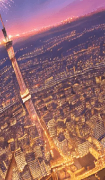 [LINE着せ替え] 夏夜のカケラ#IX321。の画像1