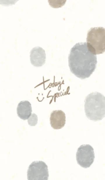 [LINE着せ替え] 水彩 丸 大人9の画像1