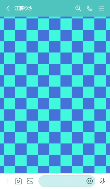 [LINE着せ替え] カラー チェック 1の画像2