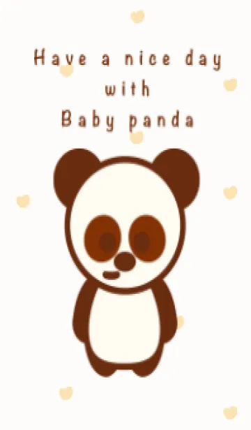 [LINE着せ替え] Happy panda theme 5 :)の画像1