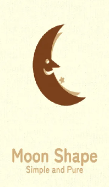 [LINE着せ替え] 月型の着せかえ テラローザの画像1