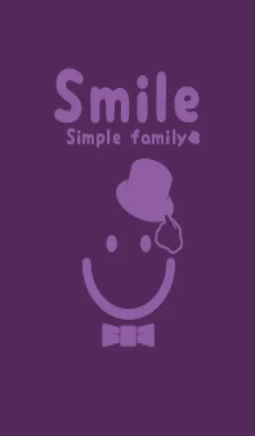 [LINE着せ替え] スマイル＆紳士 桑の実色の画像1