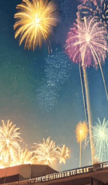 [LINE着せ替え] 夏夜のカケラ#IX130。の画像1