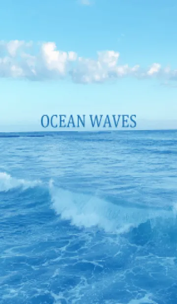 [LINE着せ替え] OCEAN WAVES HAWAII-MEKYM 16の画像1