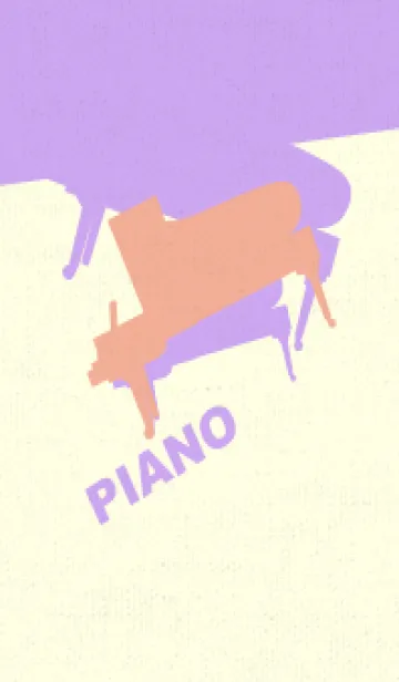 [LINE着せ替え] Piano CLR 一斤染の画像1