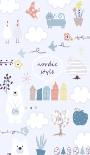 [LINE着せ替え] blue♡秋気分15_1の画像1