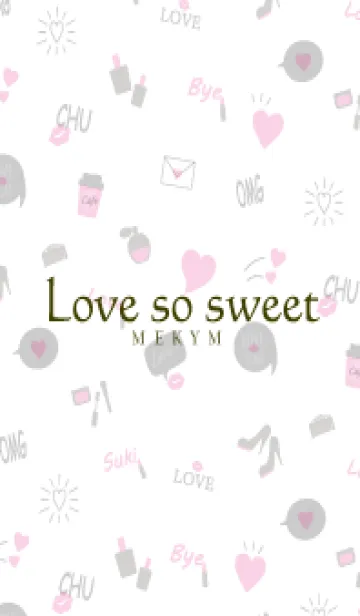 [LINE着せ替え] Love so sweet - MEKYM 11の画像1