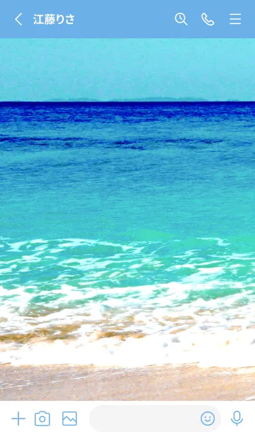 [LINE着せ替え] サーフ _32の画像2