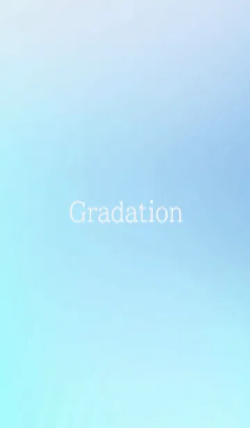 [LINE着せ替え] gradation-BLUE&WHITE-の画像1