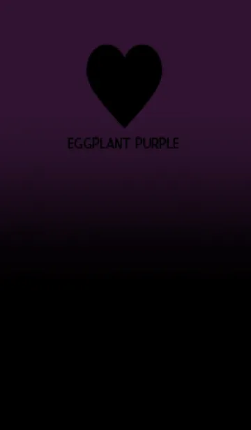 [LINE着せ替え] Black & Eggplant Purple Theme V.5 (JP)の画像1