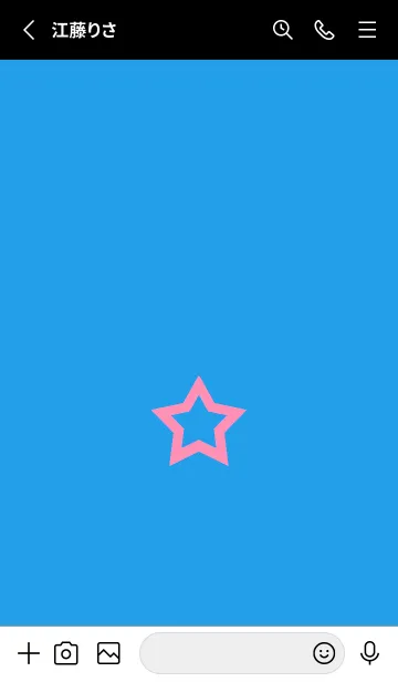 [LINE着せ替え] シンプル ロック スター 144の画像2