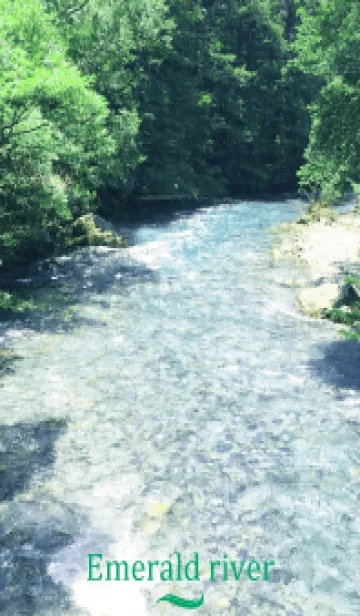 [LINE着せ替え] Emerald river-85の画像1