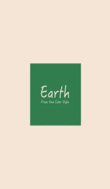 [LINE着せ替え] Earth /グリーンウッドの画像1