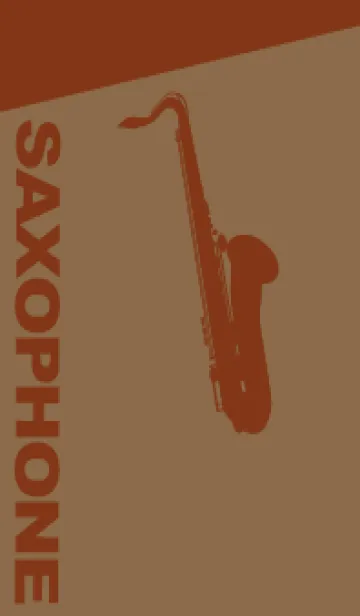 [LINE着せ替え] Saxophone CLR ブリックレッドの画像1