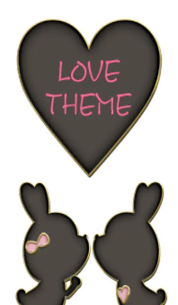 [LINE着せ替え] Enamel Pin LOVE THEME 142の画像1