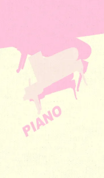 [LINE着せ替え] Piano CLR ベビーピンクの画像1