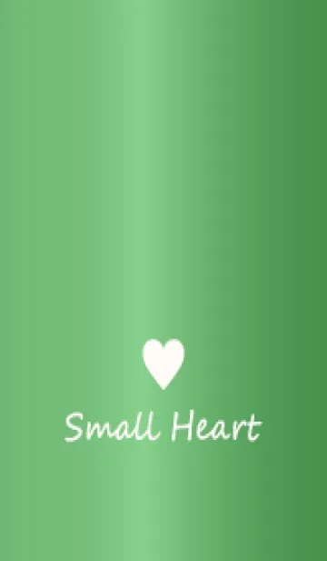 [LINE着せ替え] Small Heart *GlossyGreen 19*の画像1