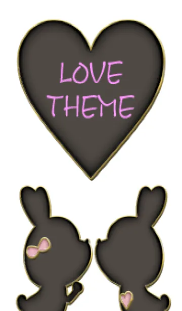 [LINE着せ替え] Enamel Pin LOVE THEME 143の画像1