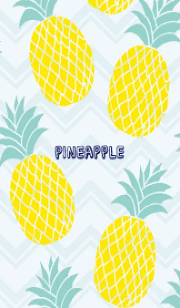 [LINE着せ替え] パイナップル ランダム12の画像1