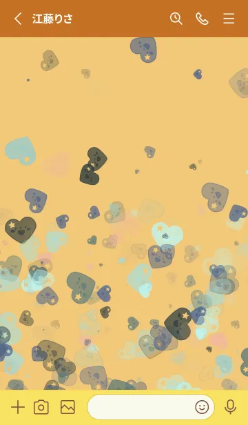 [LINE着せ替え] 週末 | 素敵な心の画像2