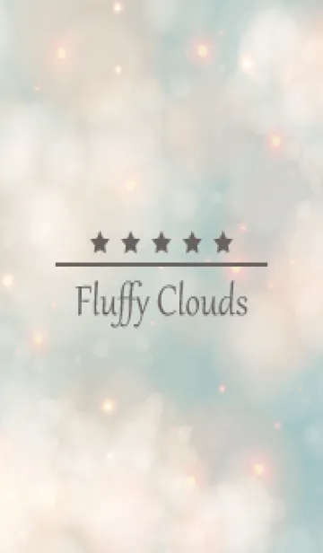 [LINE着せ替え] Fluffy Clouds RETRO - MEKYM 15の画像1