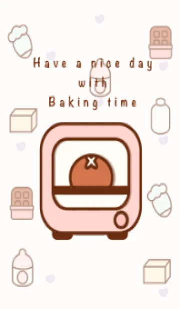 [LINE着せ替え] Time for baking 6 :)の画像1