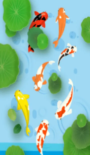 [LINE着せ替え] auspicious fishの画像1