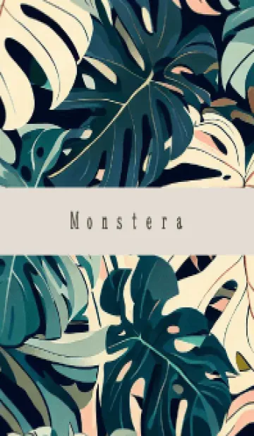 [LINE着せ替え] Monstera-hisatotoの画像1