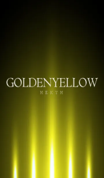 [LINE着せ替え] GOLDENYELLOW LIGHT. -MEKYM-の画像1