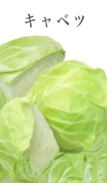 [LINE着せ替え] キャベツ 1日分の画像1