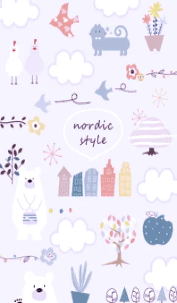 [LINE着せ替え] purple♡秋気分12_1の画像1