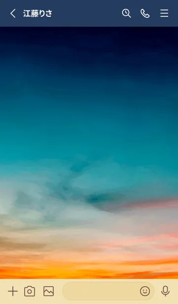 [LINE着せ替え] ノスタルジックスカイ 27の画像2