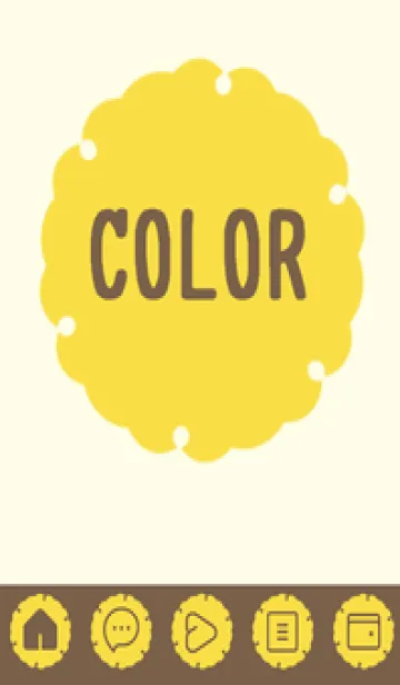 [LINE着せ替え] yellow color G37の画像1