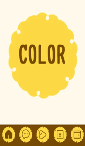 [LINE着せ替え] yellow color G39の画像1