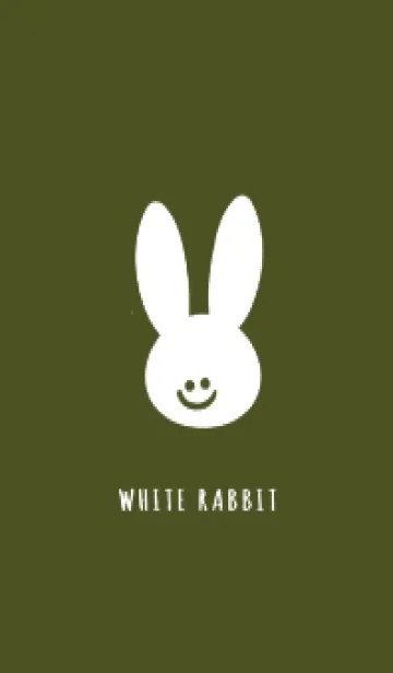 [LINE着せ替え] ホワイト ラビット 219の画像1