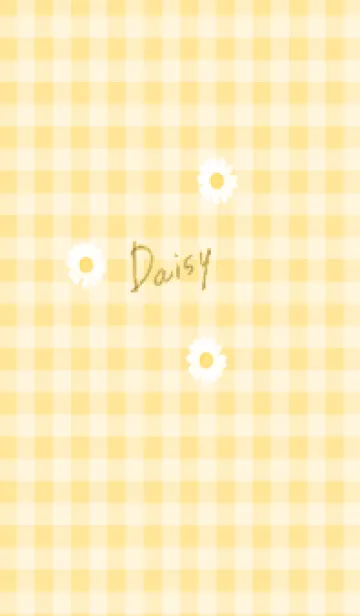 yellow♡デイジーとチェック15_1の着せ替えメイン画像