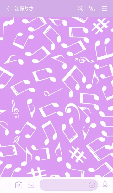 [LINE着せ替え] ミュージック スクワーズ 32の画像2