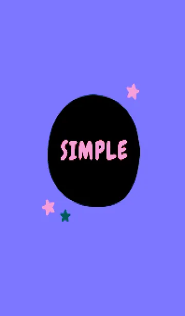 [LINE着せ替え] シンプル カラー スター 117の画像1