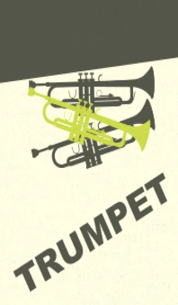 [LINE着せ替え] Trumpet CLR レタスグリーンの画像1