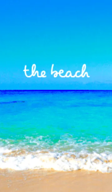 [LINE着せ替え] The Beach Theme 30の画像1