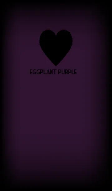 [LINE着せ替え] Black & Eggplant Purple Theme V5 (JP)の画像1