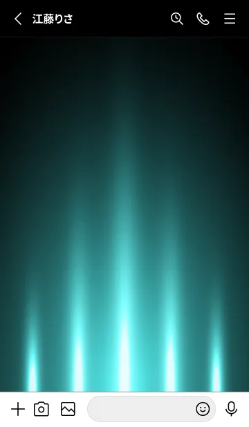 [LINE着せ替え] FOGBLUE LIGHT. -MEKYM-の画像2