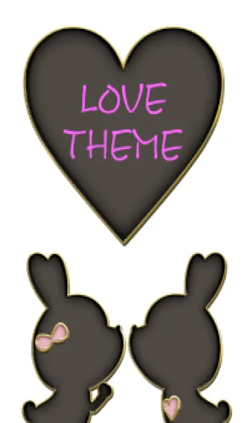 [LINE着せ替え] Enamel Pin LOVE THEME 146の画像1