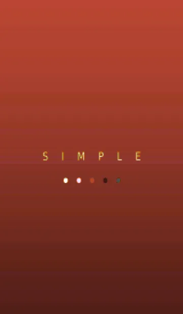 [LINE着せ替え] シンプル ドット .67の画像1