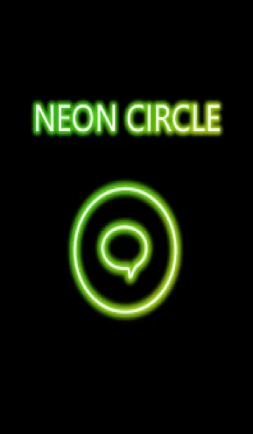 [LINE着せ替え] NEON CIRCLE 04の画像1