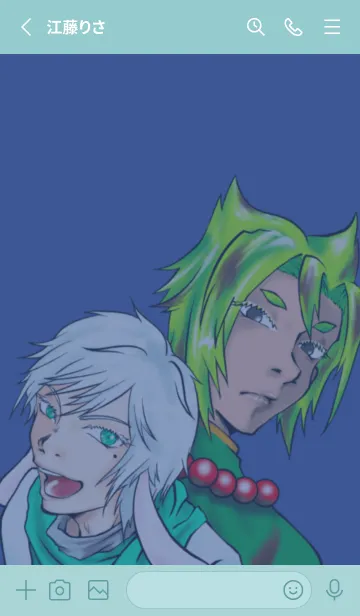 [LINE着せ替え] タクトとイザナギの画像2