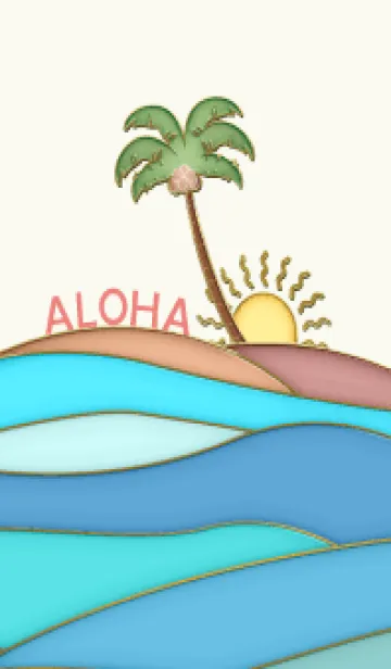 [LINE着せ替え] Enamel Pin Hawaiian Sea 11の画像1